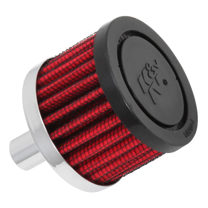 K&N Carterontluchtingsfilter - stalen onderplaat - 13mm aansluiting (62-1010)