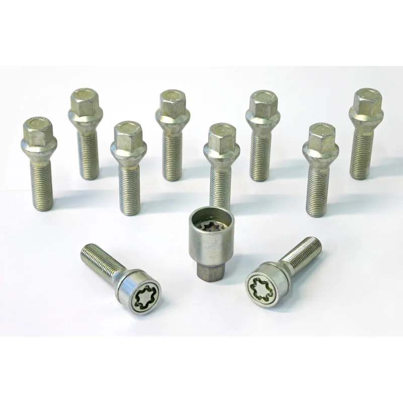 H&R Wielboutenset konisch M14x1.50 – Lengte 40mm – 10 stuks – incl. wielsloten