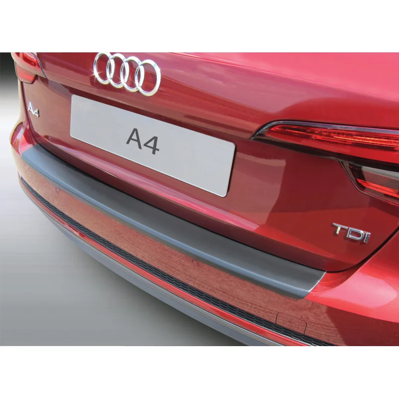 RGM ABS Achterbumper beschermlijst passend voor Audi A4 Avant Allroad 10/2015-9/2018 Zwart
