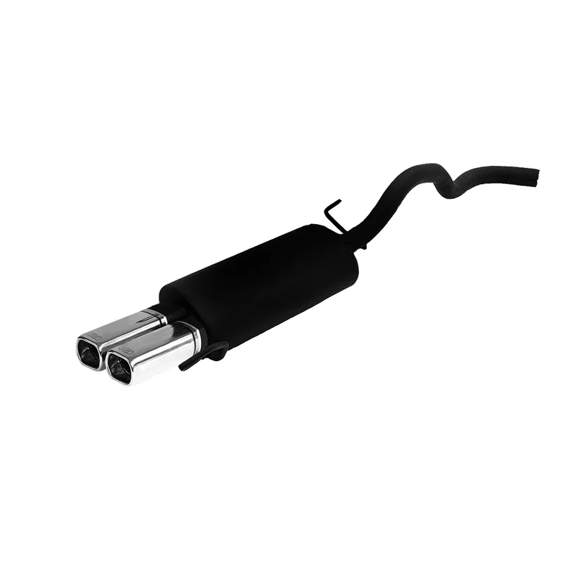 Ulter Sport Sportuitlaat passend voor Volkswagen Polo 6N HB 1.0i 33/37kW/1.3i 44kW/1.4i 40/44/55kW/1.6i 55kW/1.9D 47kW 1995-2001 2x 80x65mm
