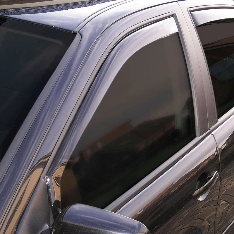 ClimAir Zijwindschermen Dark passend voor Volkswagen Golf V+VI station 2007- / Jetta sedan 2005-2010