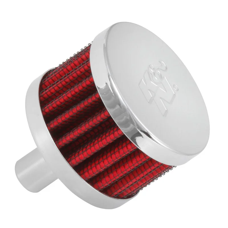 K&N Carterontluchtingsfilter - stalen onderplaat - 13mm aansluiting (62-1015)