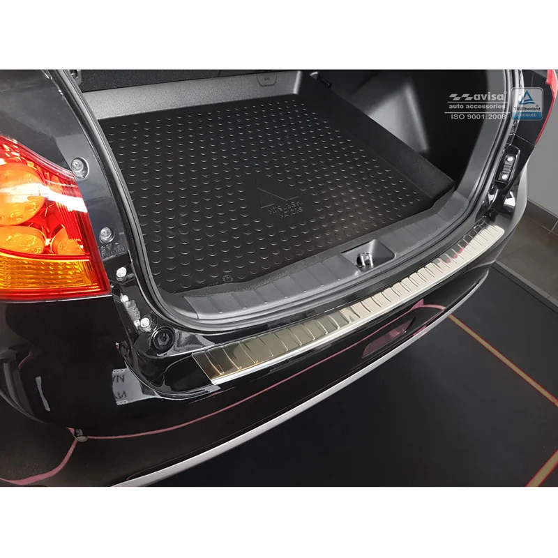 Avisa RVS Achterbumperprotector passend voor Mitsubishi ASX 2010-2017 - Zilver