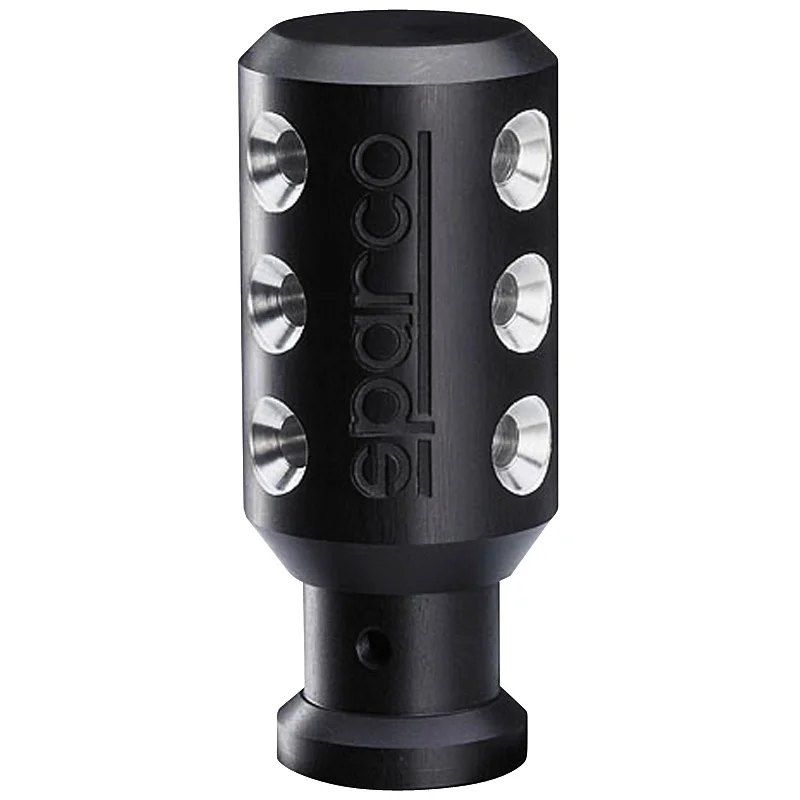 Sparco Pookknop Piuma - Zwart/Aluminium