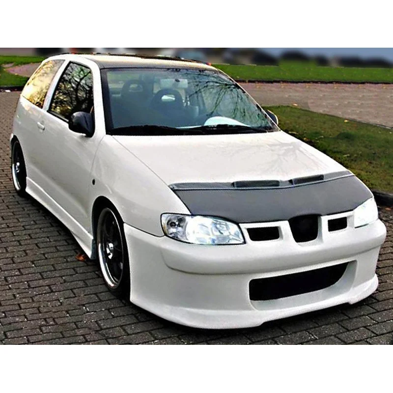 AutoStyle Motorkapsteenslaghoes passend voor Seat Cordoba/Ibiza 6K2 1999-2002 zwart