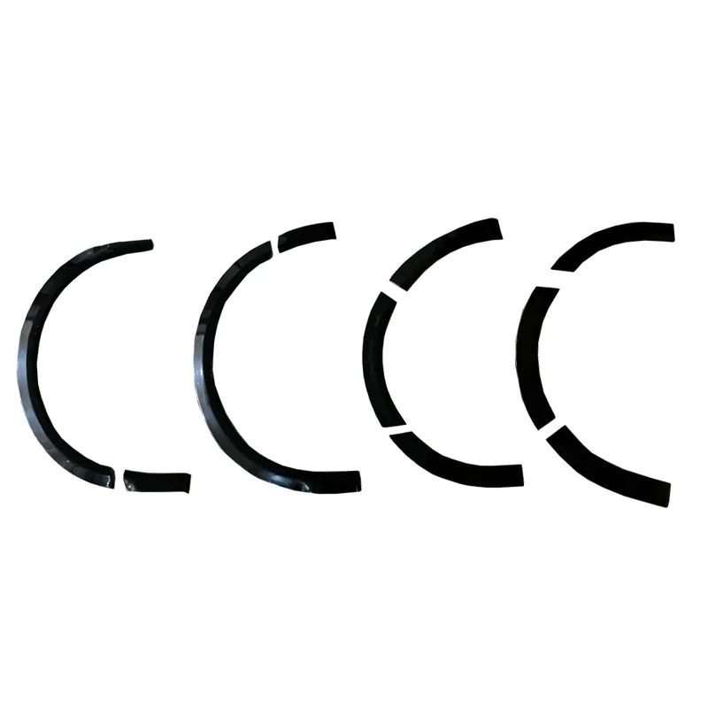 Oneway Set spatbordverbreders (Trims) passend voor Volkswagen Transporter T6 2015-2019 (Korte wielbasis/Schuifdeur rechts) – Glanzend zwart