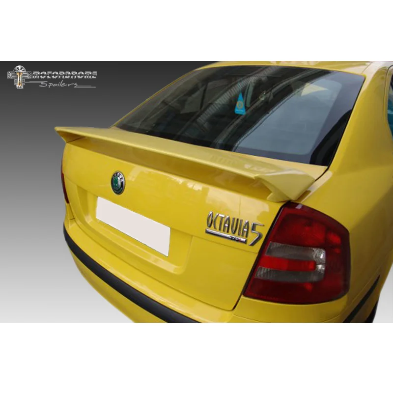 Motordrome Achterspoiler passend voor Skoda Octavia II Sedan 2004-2008 & Skoda Rapid (NH3) Sedan 2012- ‘RS-style’ (PU)