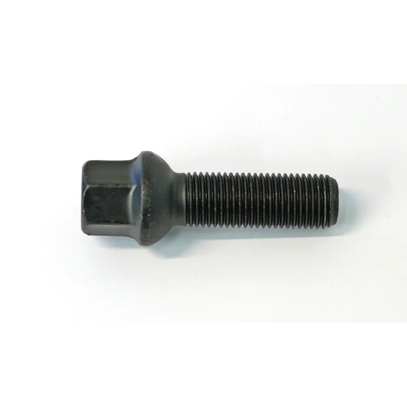 H&R Wielbout bolkonisch R13 M14x1.50 - Lengte 33mm - Zwart (bv. passend voor VAG)