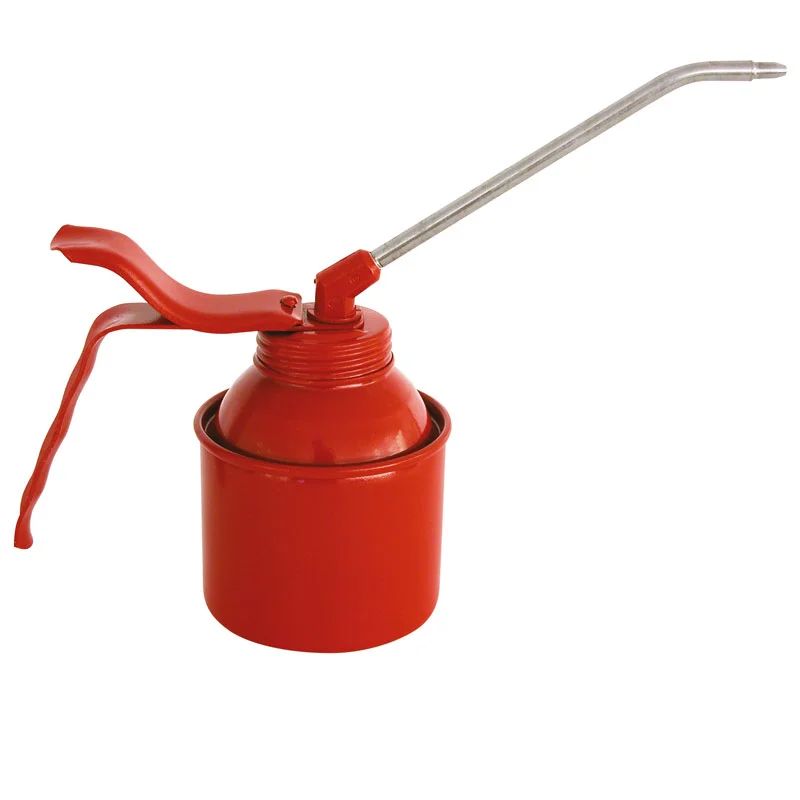 Pressol 05 113 Standaard oliekan 250 ml staal rood - met tuit 135 mm
