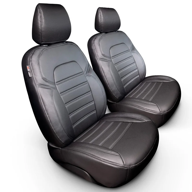 otoM New York Design Kunstleder Stoelhoezenset 1+1 passend voor Volkswagen ID.Buzz 2022- (armsteunen aan beide stoelen)