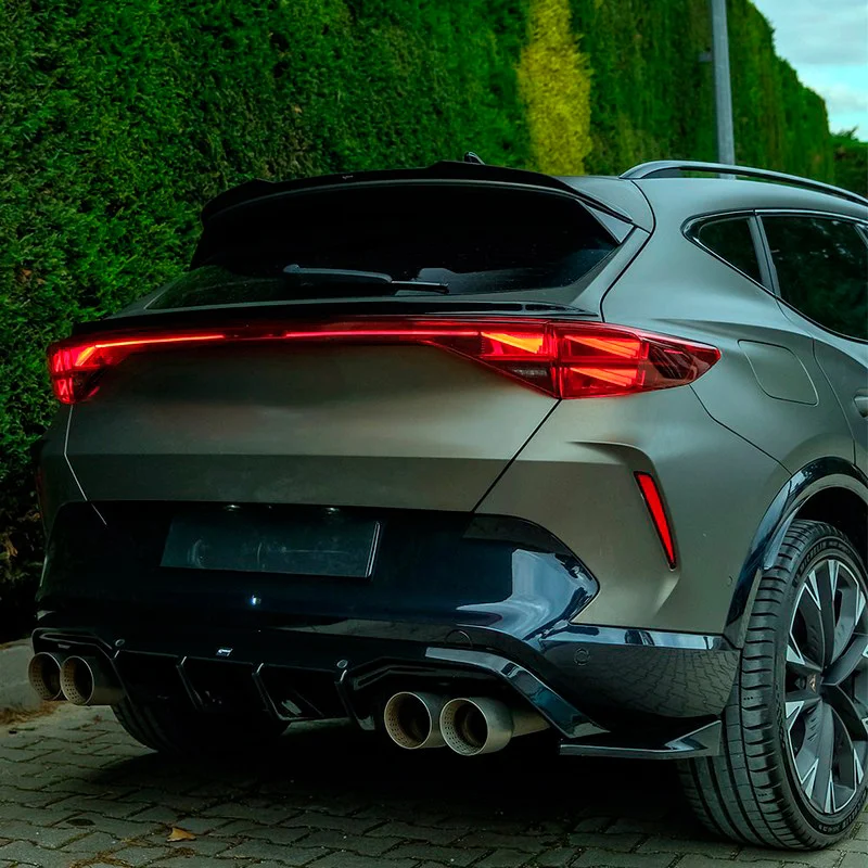 Oneway Achterspoiler passend voor Cupra Formentor 2020-2024 & Facelift 2024- – Glanzend zwart