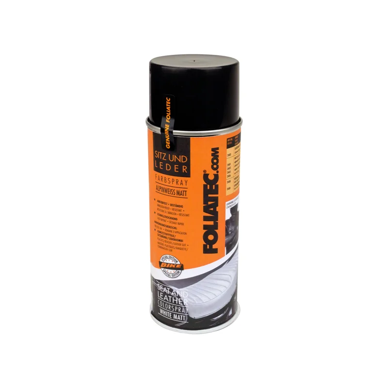Foliatec Seat & Leather Color Spray – mat wit 1x400ml