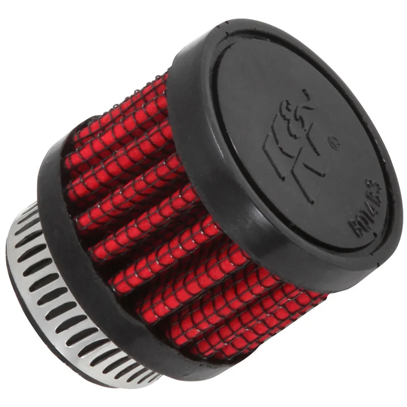 K&N Carterontluchtingsfilter - rubber onderplaat - 19mm aansluiting (62-1560)