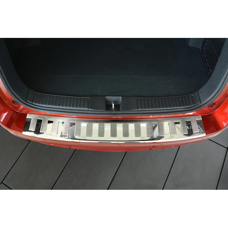 Avisa RVS Achterbumperprotector passend voor Honda Civic Tourer 2014- - Zilver