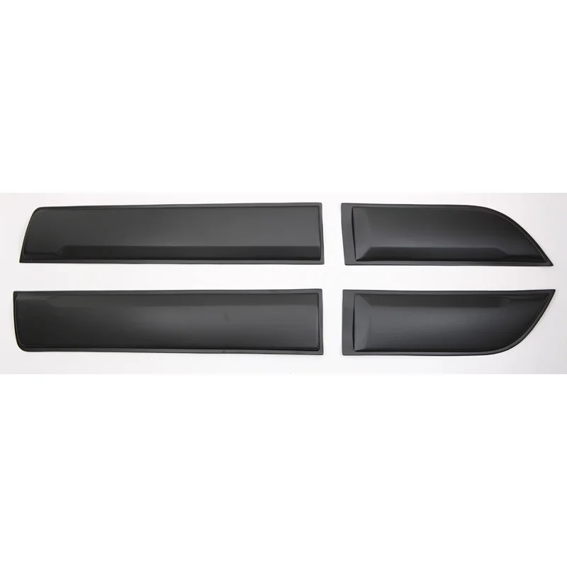 Oneway Set deurpanelen passend voor Dacia Duster II 2018-2024 (zonder Duster markering) - Matzwart