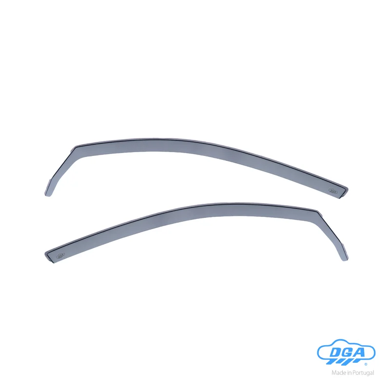 DGA Zijwindschermen passend voor Volkswagen Golf V HB 3-deurs 2003-2008 (2-delig)