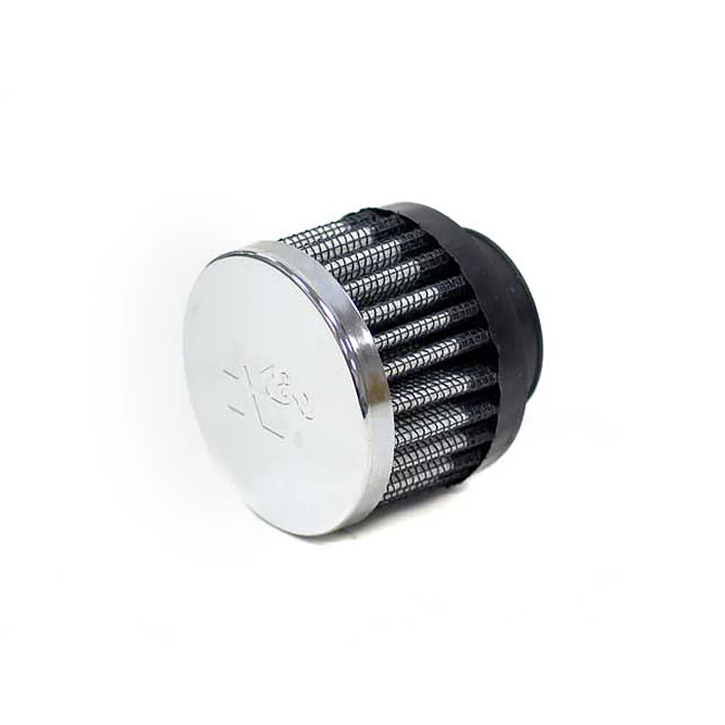 K&N Carterontluchtingsfilter - rubber onderplaat - 25mm aansluiting (62-1370)