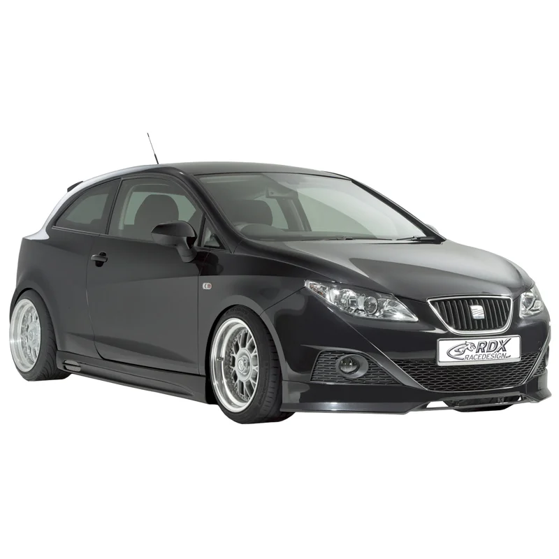 RDX Sideskirts passend voor Seat Ibiza 6J 3/5 deurs 2008- ‘GT-Race’ (ABS)
