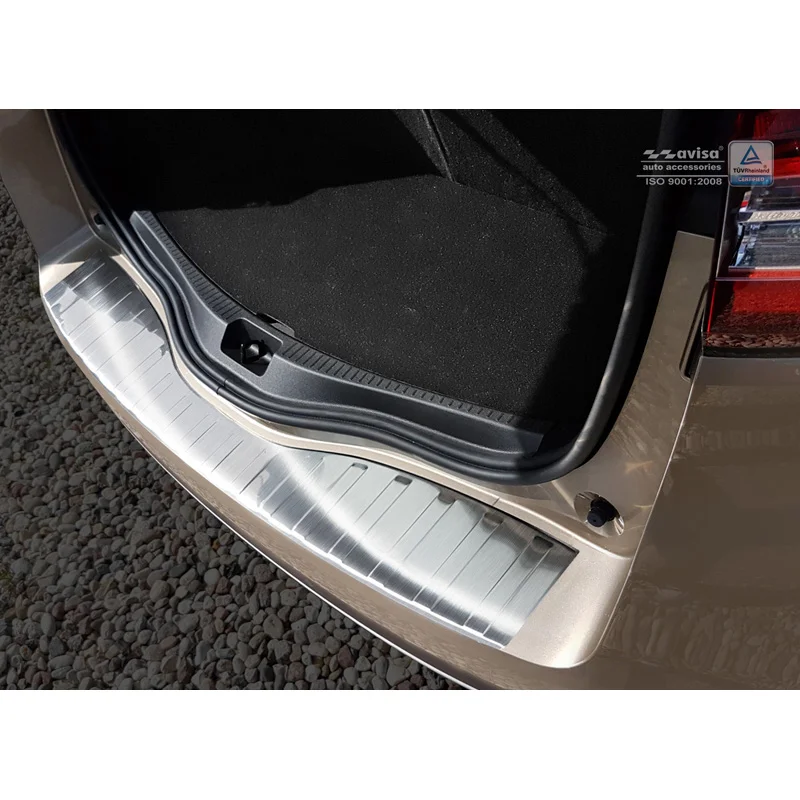 Avisa RVS Achterbumperprotector passend voor Renault Grand Scenic IV 2016- - Zilver