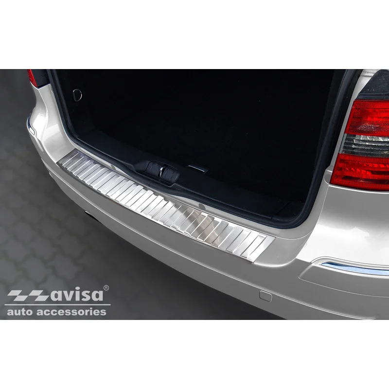 Avisa RVS Achterbumperprotector passend voor Mercedes B-Klasse W245 2005-2008 - Zilver