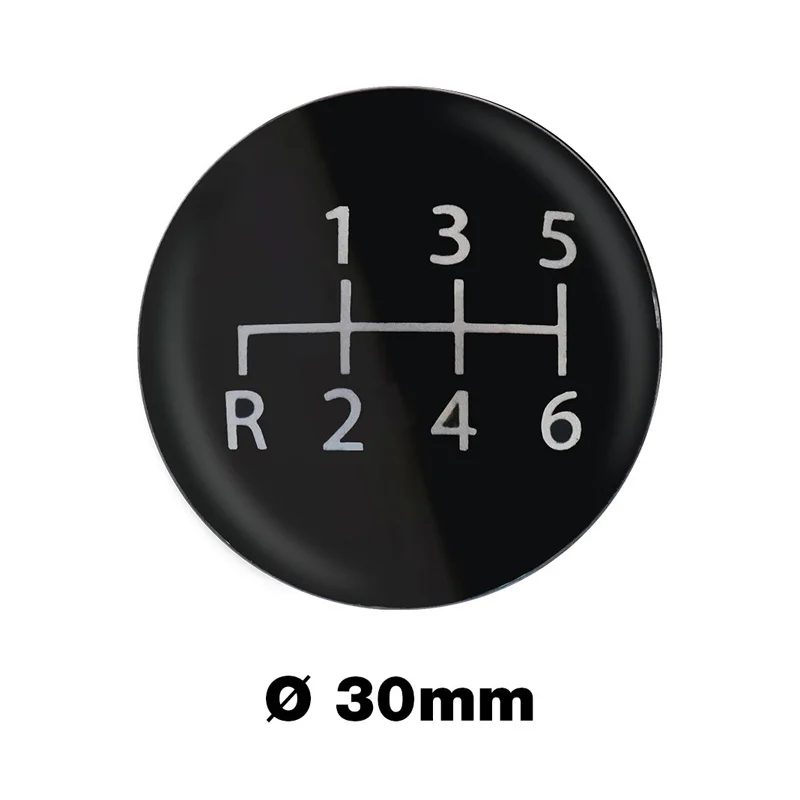 Simoni Racing Pookknop Schakelpatroon Scheme 2 - 6-Versnellingen (achteruit linksonder) Ø30mm