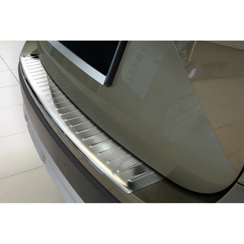 Avisa RVS Achterbumperprotector passend voor Skoda Yeti 2013-2017 - Zilver