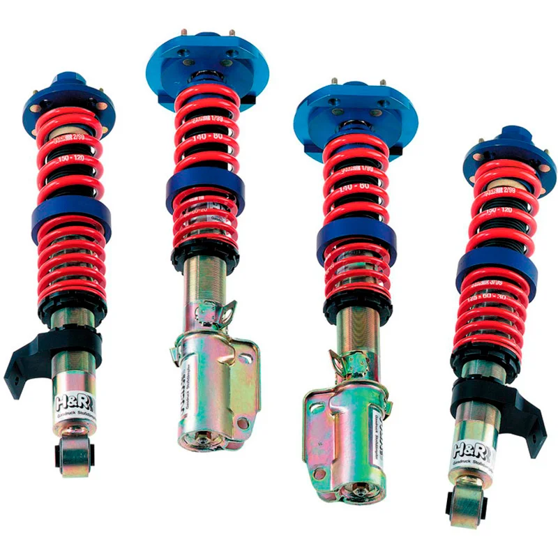 H&R Monotube Schroefset passend voor Volkswagen Transporter T5 2003- VA50-80/AA40-70 & T6 2015- VA50-80/AA40-70mm & T6.1 2020- VA65-90/AA60-80mm