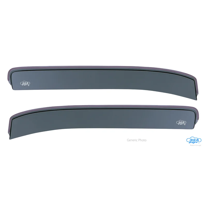 DGA Zijwindschermen (Achter) passend voor Seat Leon (5F) HB 5-deurs 2012-2020 (2-delig)