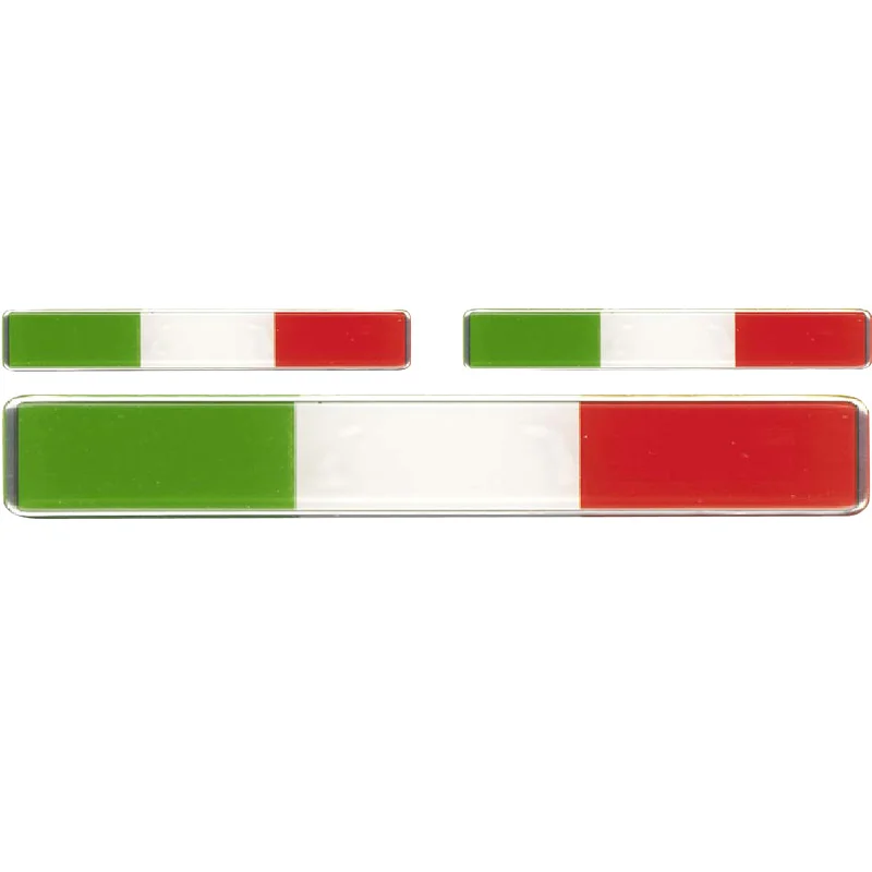 Quattroerre Sticker 3D ''Italia Flag'' 3 stuks