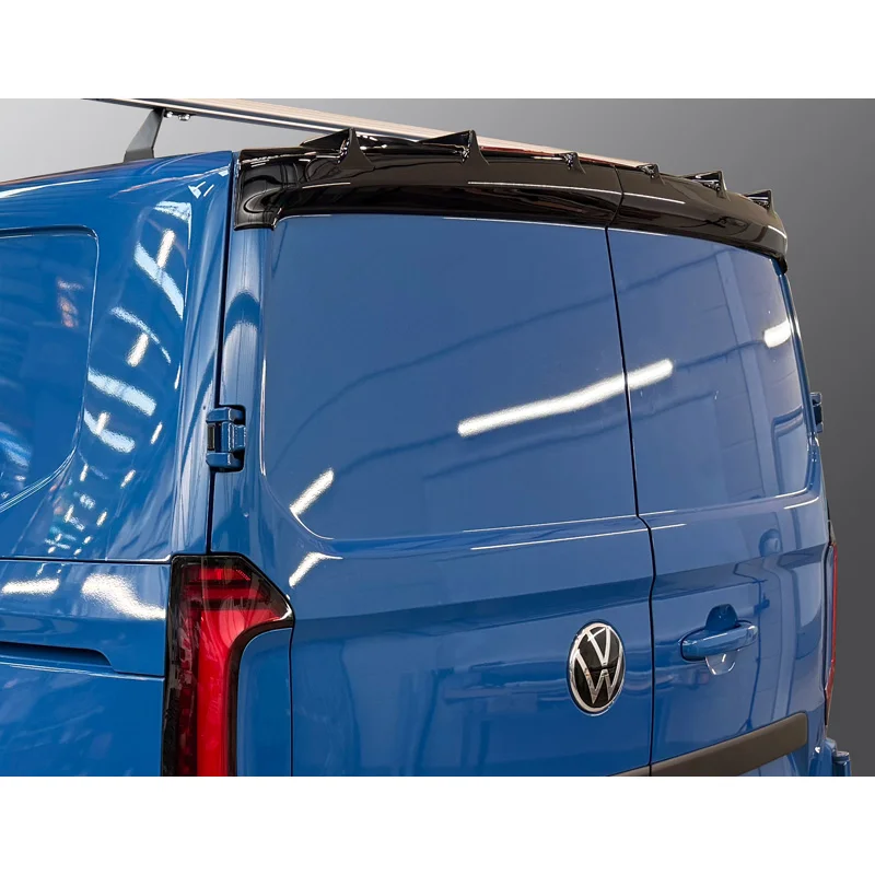RGM Dakspoiler passend voor Volkswagen Transporter T7 2024- (modellen met achterdeuren) – Glanzend Zwart (ABS)