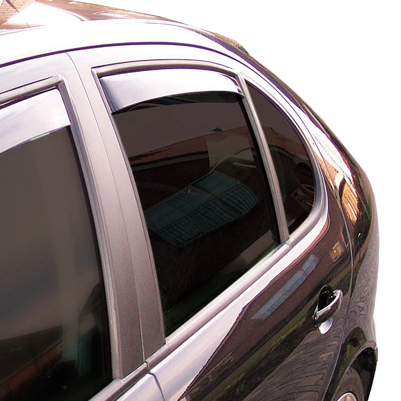 ClimAir Zijwindschermen Master Dark (achter) passend voor Volkswagen Tayron (R41) 2024-