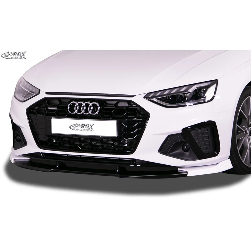 RDX Voorspoiler Vario-X passend voor Audi A4 (B9) FL 2019- S-Line & S4-voorbumer (PU)