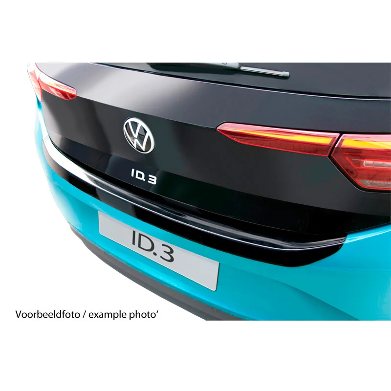 RGM ABS Achterbumper beschermlijst passend voor Volkswagen Atlas 05/2017- Glanzend zwart