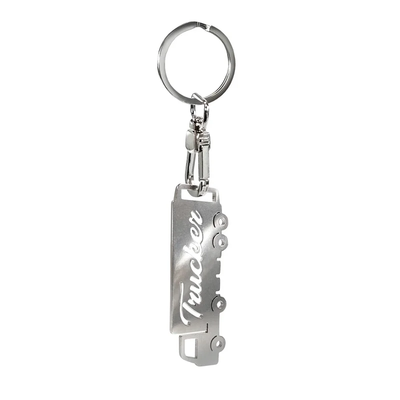 Avisa RVS sleutelhanger - Trucker/Truck