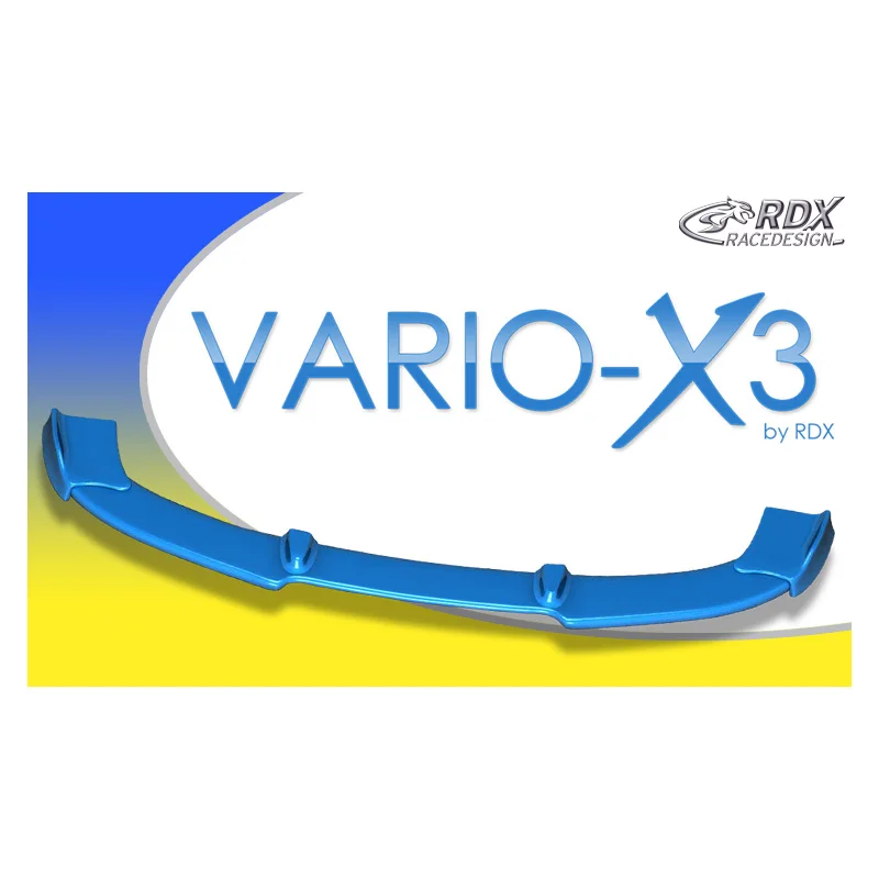 RDX Voorspoiler Vario-X passend voor BMW 3-Serie E90/E91 Sedan/Touring M-Technik -9/2008 (PU)