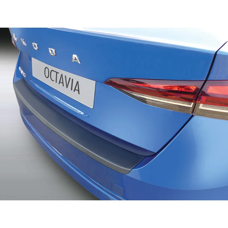 RGM ABS Achterbumper beschermlijst passend voor Skoda Octavia IV HB 5-deurs 2020- Zwart