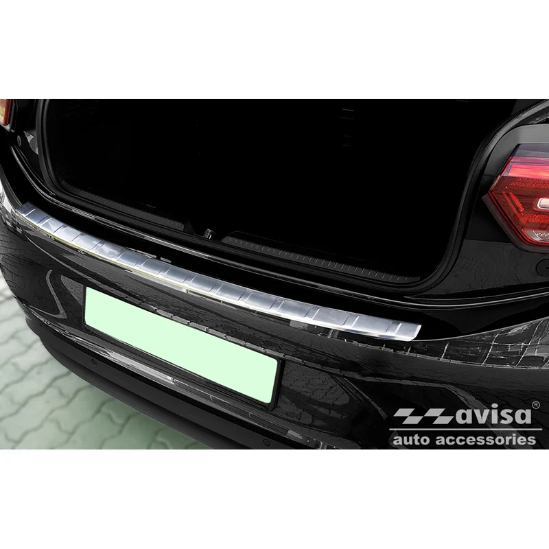 Avisa RVS Achterbumperprotector passend voor Volkswagen ID.3 2020-2023 & FL 2023- - Zilver