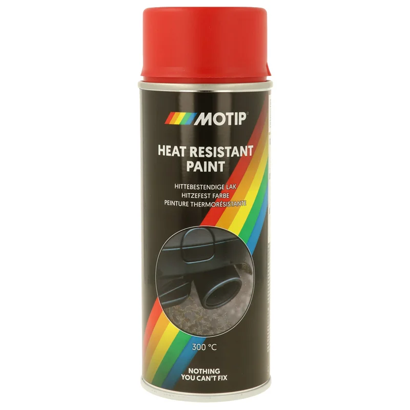 Motip Hittebestendige Lak - Rood - 400ml