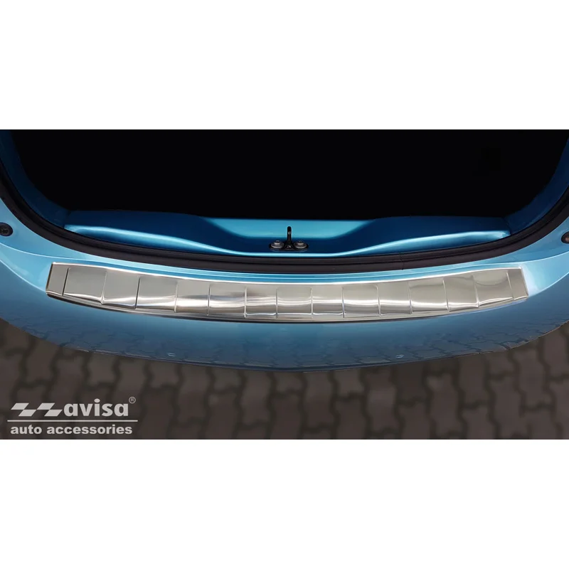 Avisa RVS Achterbumperprotector passend voor Renault Zoe II 2019- - Zilver