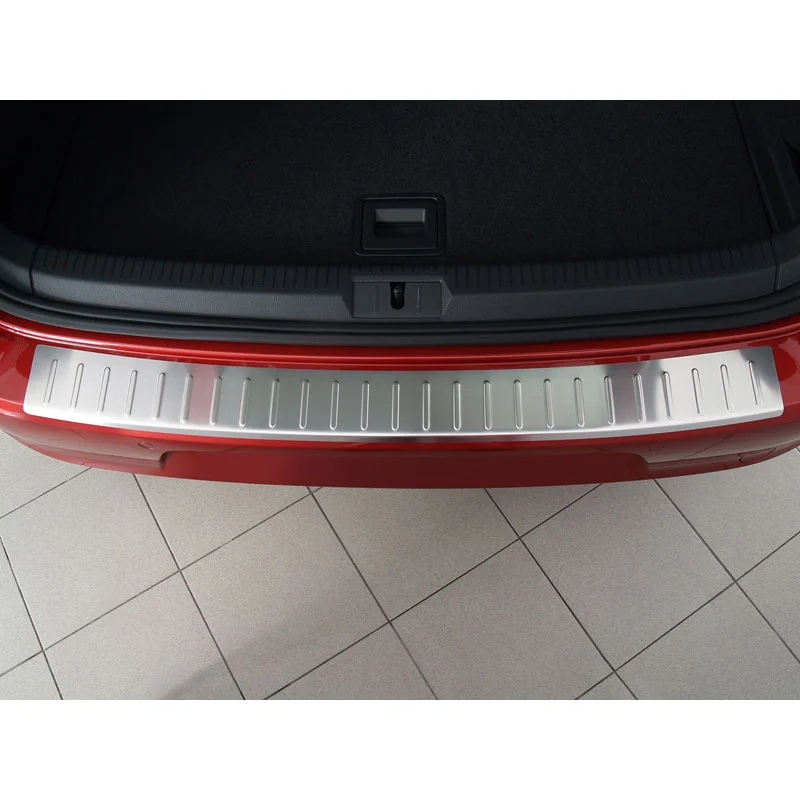 Avisa RVS Achterbumperprotector passend voor Volkswagen Golf VII 3/5 deurs 2012-2017 & FL 2017-2019 - Zilver