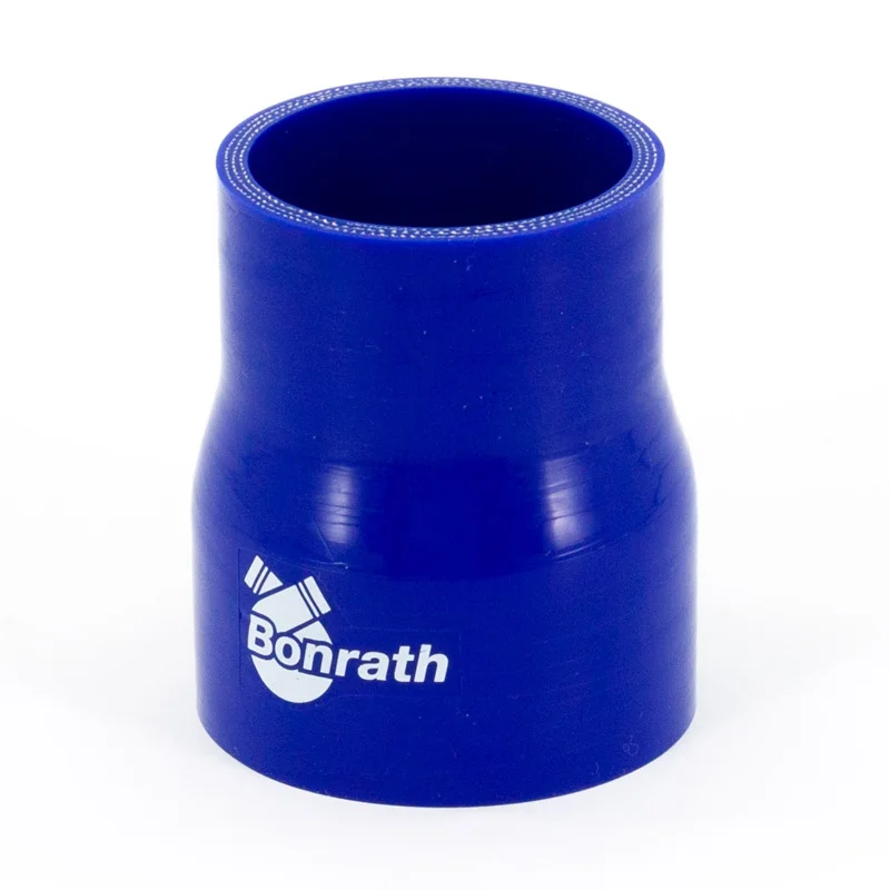 Bonrath Siliconen Slang Recht Reducer - Lengte:76mm - Ø70>57mm