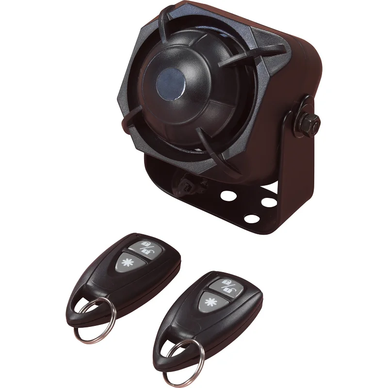 AutoStyle Universeel D-I-Y Alarm met schoksensor en 2 afstandsbedieningen