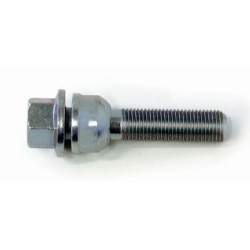 H&R Wielbout bolkonisch met beweegbare ring R14 M14x1.50 - Lengte 50mm (bv. passend voor Audi Q3, Q5)