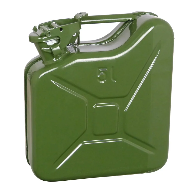 Carpoint Benzinekan / Jerrycan 5L groen metaal UN-keur