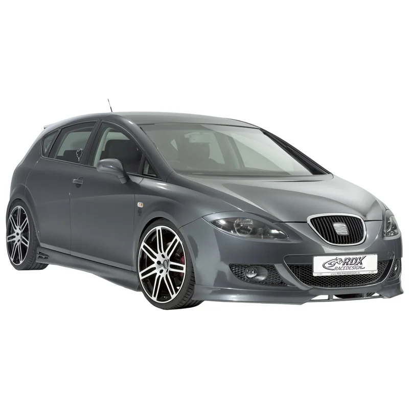 RDX Sideskirts passend voor Volkswagen Golf V/VI/Jetta + Seat Leon 1P 2005- 'GT4' (ABS)