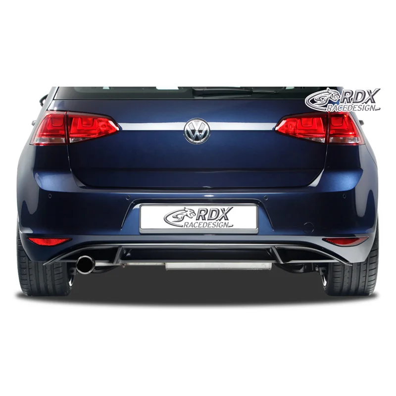 RDX Achterskirt ‘Diffusor’ passend voor Volkswagen Golf VII HB 3/5-deurs 2012- excl. GTi/GTD (PUR)