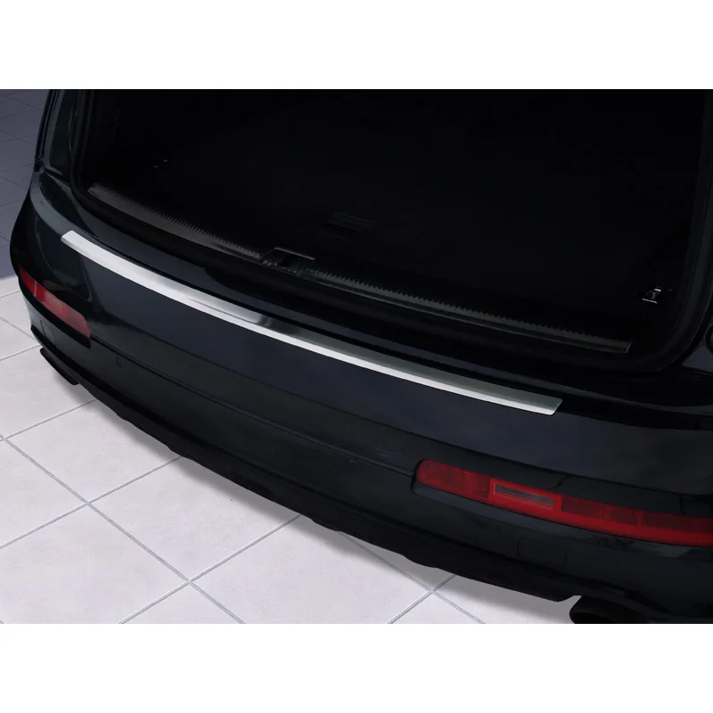 Avisa RVS Achterbumperprotector passend voor Audi Q7 2006-2015 - Zilver