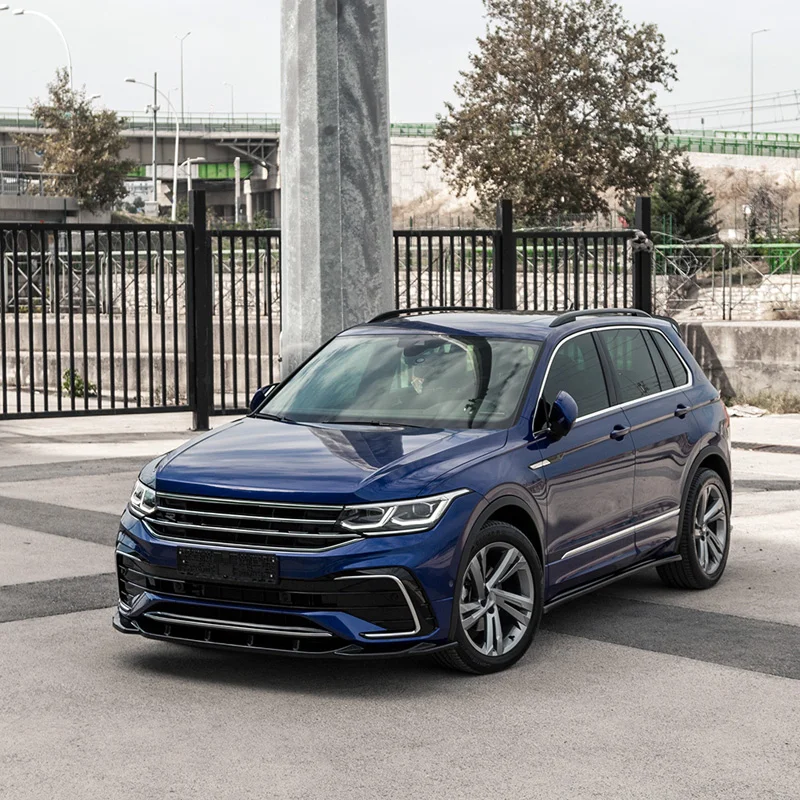 Oneway Complete bodykit passend voor Volkswagen Tiguan II R-Line Facelift 2020-2024 – Glanzend zwart