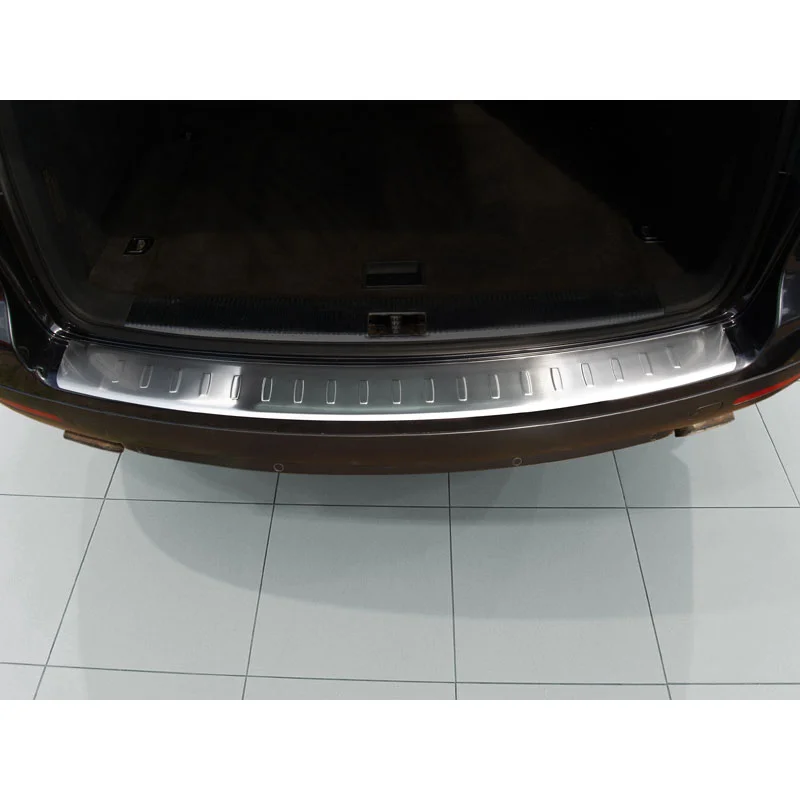 Avisa RVS Achterbumperprotector passend voor Volkswagen Touareg 2007-2010 - Zilver