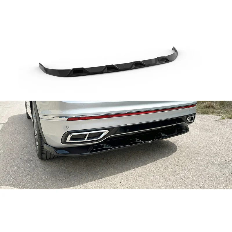 Motordrome Achterbumperskirt passend voor Volkswagen Tiguan II (AD1) R / R-Line Facelift 2020-2024 (ABS)